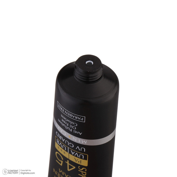 کرم ضدآفتاب آقايان SPF45 سینره، حجم 50 میلیلیتر