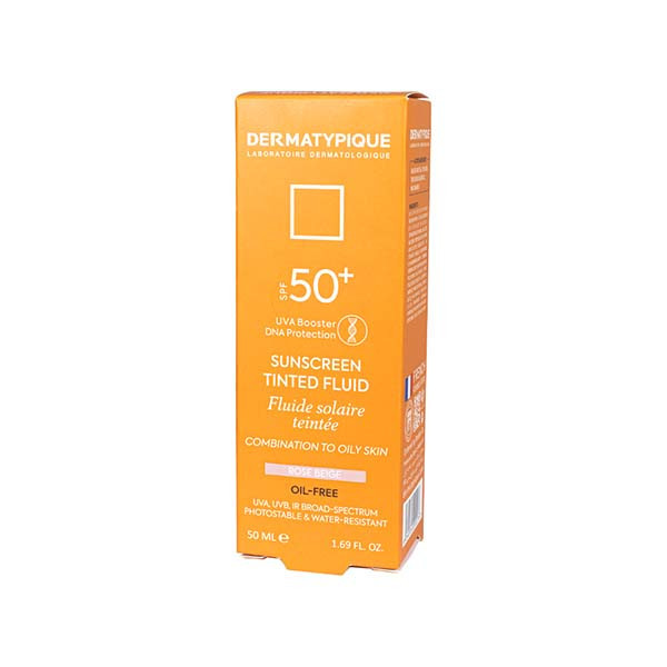 کرم ضد افتاب درماتیپیک مدل Tinted Fluid کد 01 حجم 50 میلی لیتر