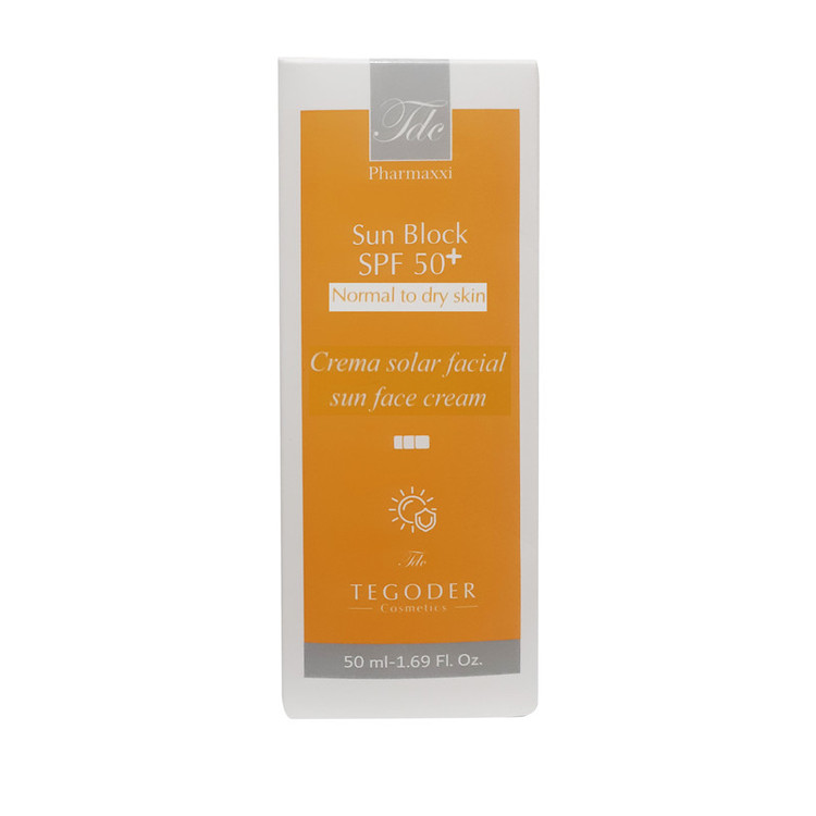 کرم ضد آفتاب بدون رنگ تگودر SPF 50 مدل su0 مناسب پوست خشک و حساس حجم 50 میلیلیتر