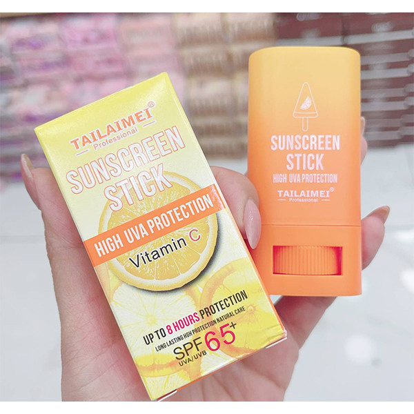 استیک ضد آفتاب بدون رنگ تایلامی SPF 65 مدل ویتامین C مناسب انواع پوست حجم 18 میلیلیتر