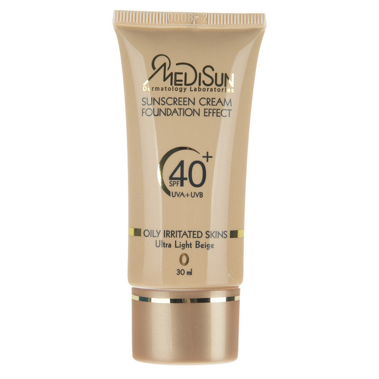 کرم ضد آفتاب رنگی مدیسان مدل Ultra Light Beige SPF 40 مناسب پوست های چرب حجم 30 میلی لیتر