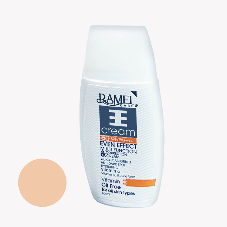 کرم ضد آفتاب رنگی رامل کر SPF 50 مدل Extra Expert 02 محافظ UVA ،UVB و PA+++، ضد حساسیت، ضد چروک و ضد پیری، مناسب انواع پوست حجم 50 میلیلیتر