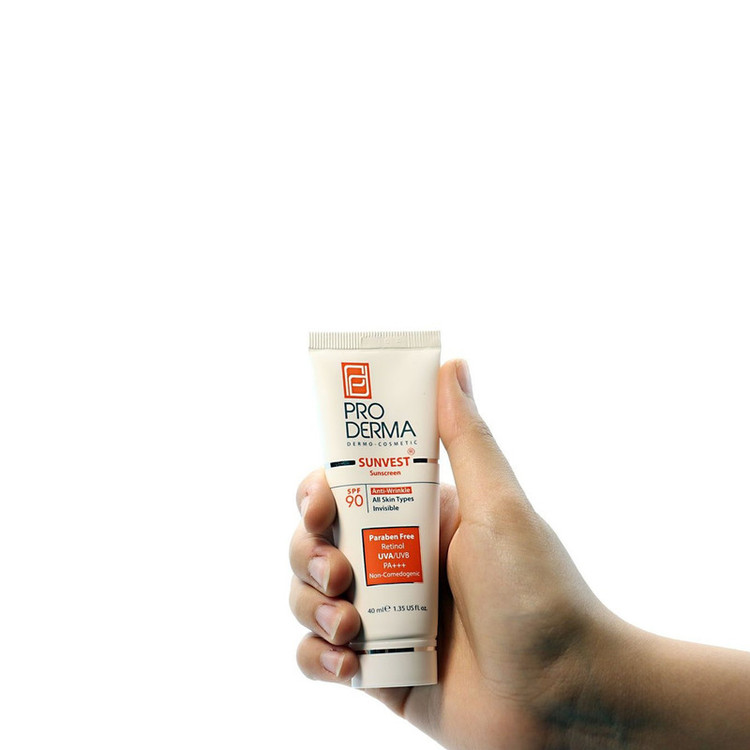 کرم ضدآفتاب و ضدچروک پرودرما مدل SPF90، حجم 40 میلیلیتر