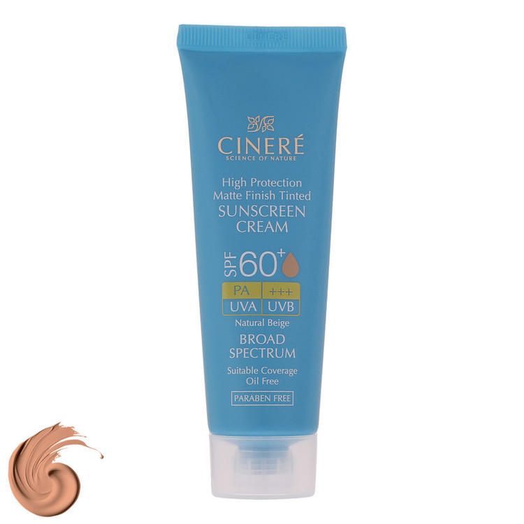 کرم ضدآفتاب نرمال سینره SPF60، حجم 50 میلیلیتر