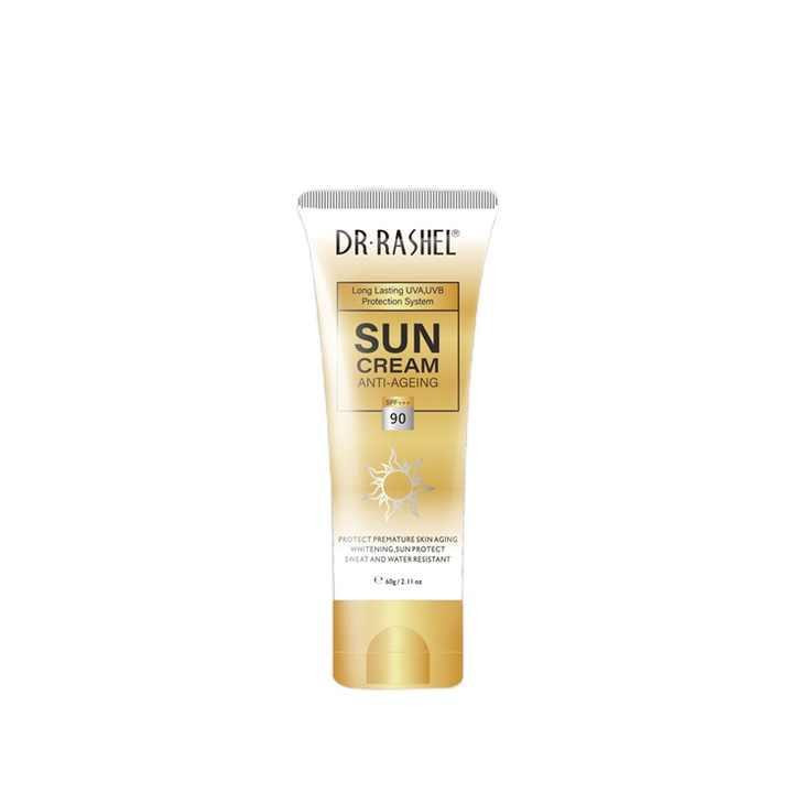کرم ضد آفتاب دکتر راشل مدل anti aging حجم 60 میلی لیتر