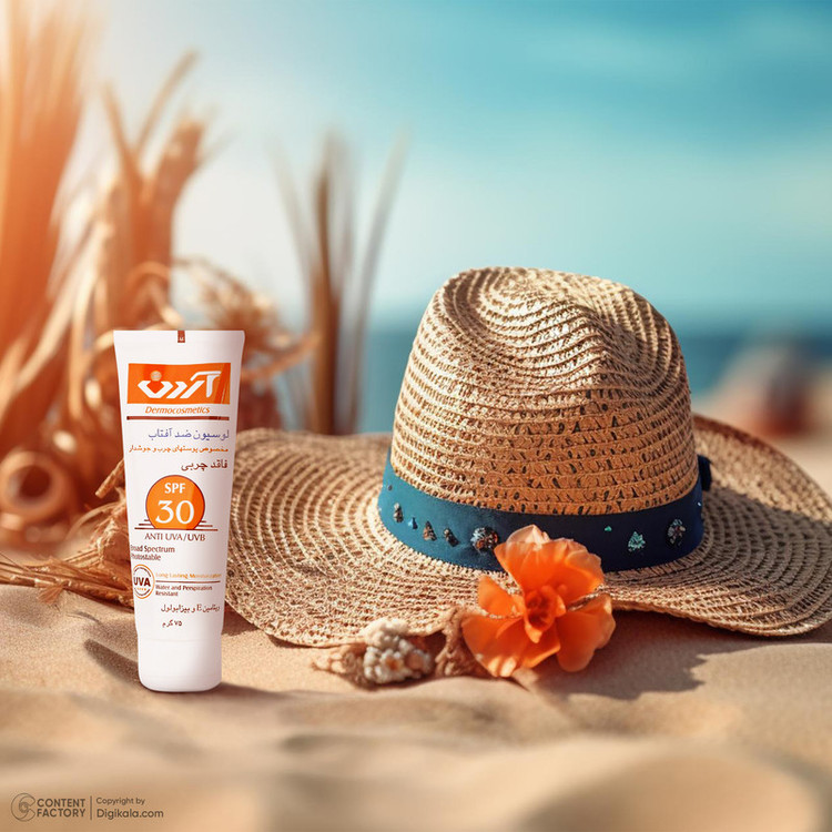 لوسیون ضدآفتاب آردن مدل Oil Free وزن 75 گرم