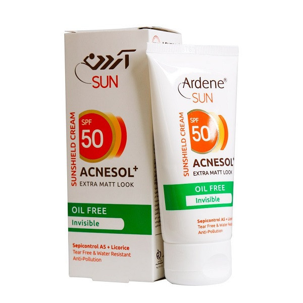 کرم ضدآفتاب آردن مدل ACNESOL، حجم 50 میلیلیتر