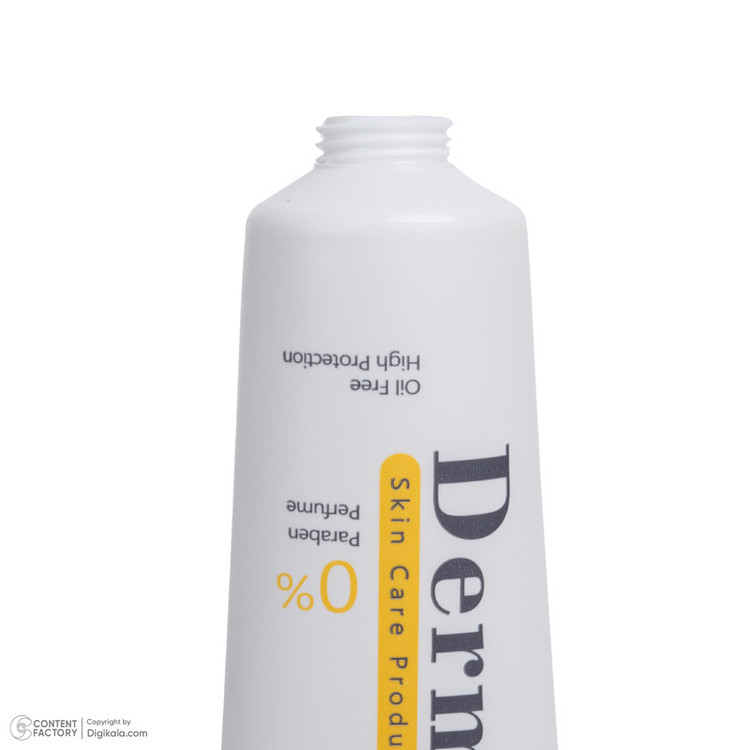 کرم ضد آفتاب رنگی صورت درمالوگ SPF 50 مدل 02 محافظ در برابر اشعه UVA مناسب برای پوست مختلط و چرب حجم 50 میلیلیتر