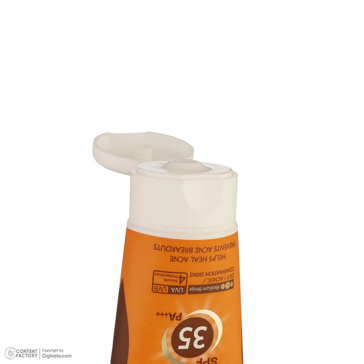 کرم ضد آفتاب رنگی سان سیف SPF 35 مدل 01 مناسب برای پوست چرب وزن 50 گرم