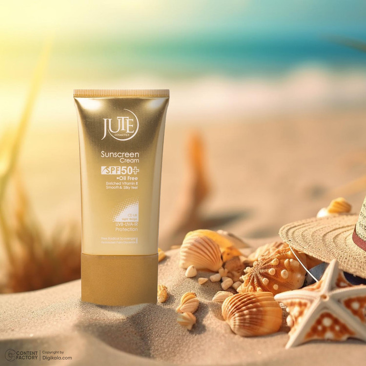 کرم ضد آفتاب رنگی ژوت، SPF 50، مناسب انواع پوست با تنالیته روشن و حجم 40 میلیلیتر، ضد آب، محافظتکننده در برابر اشعههای UVA و UVB، دارای فرمولاسیون فاقد چربی و ویتامین E، با ماندگاری 2 ساعته