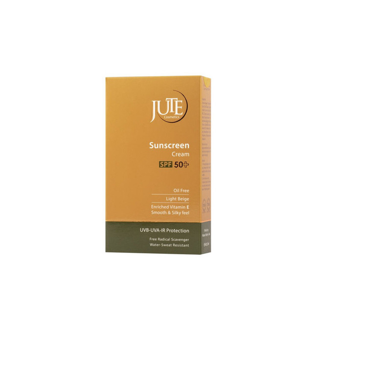 کرم ضد آفتاب رنگی ژوت، SPF 50، مناسب انواع پوست با تنالیته روشن و حجم 40 میلیلیتر، ضد آب، محافظتکننده در برابر اشعههای UVA و UVB، دارای فرمولاسیون فاقد چربی و ویتامین E، با ماندگاری 2 ساعته