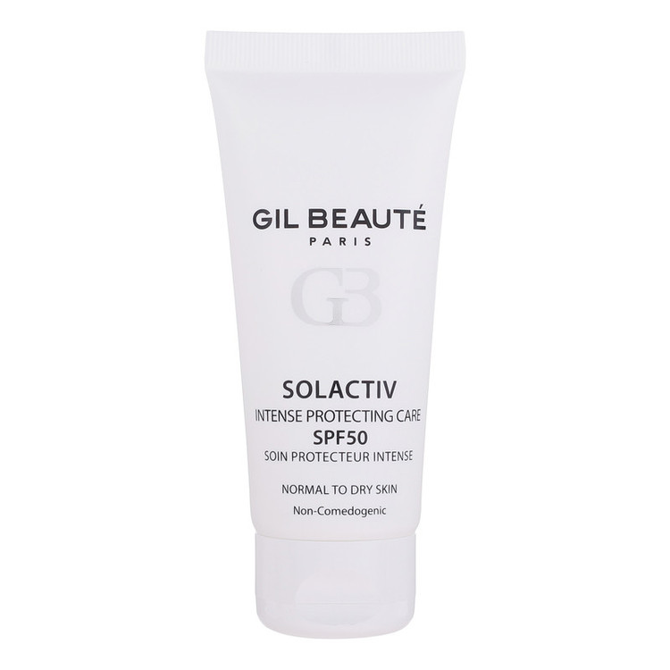 کرم ضد آفتاب بدون رنگ ژیل بوته SPF 50 مدل GB_008 مناسب پوستهای معمولی و خشک حجم 40 میلیلیتر