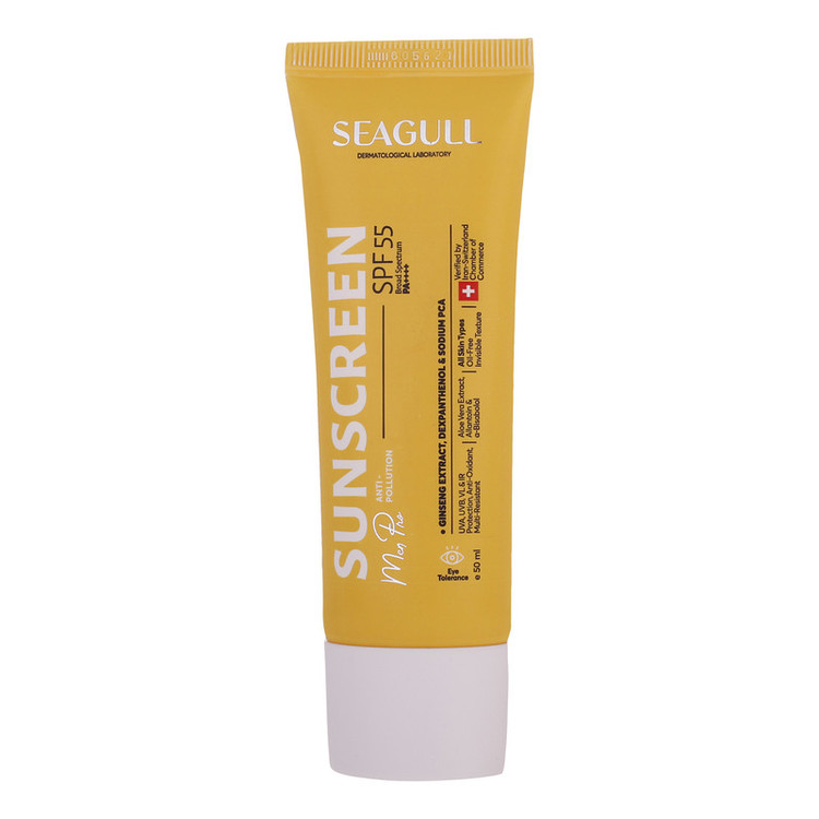 کرم ضدآفتاب آقایان سی گل مدل SPF55، حجم 50 میلیلیتر