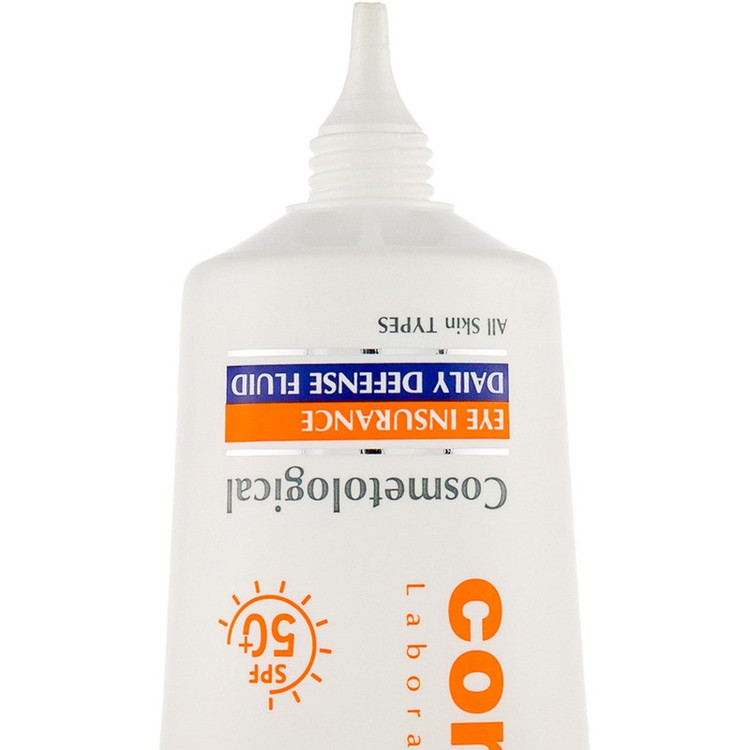 کرم ضد آفتاب بدون رنگ دور چشم کامپورما spf50 مدل آی اینشورنس مناسب انواع پوست حجم 40 میلی لیتر