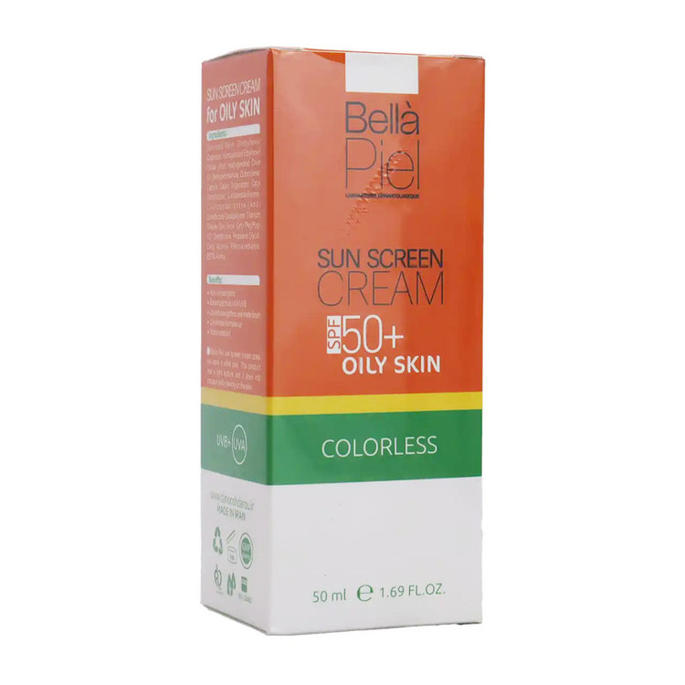 کرم ضد آفتاب بیرنگ صورت بلاپی یل SPF 50 مدل oily skin محافظ در برابر اشعه UVA و UVB مناسب برای پوست چرب حجم 50 میلیلیتر