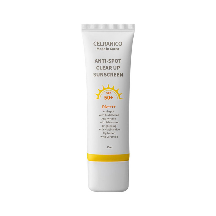 کرم ضد آفتاب بدون رنگ سلرانیکو SPF 50 مدل CLEAR UP مناسب انواع پوست حجم 50 میلیلیتر