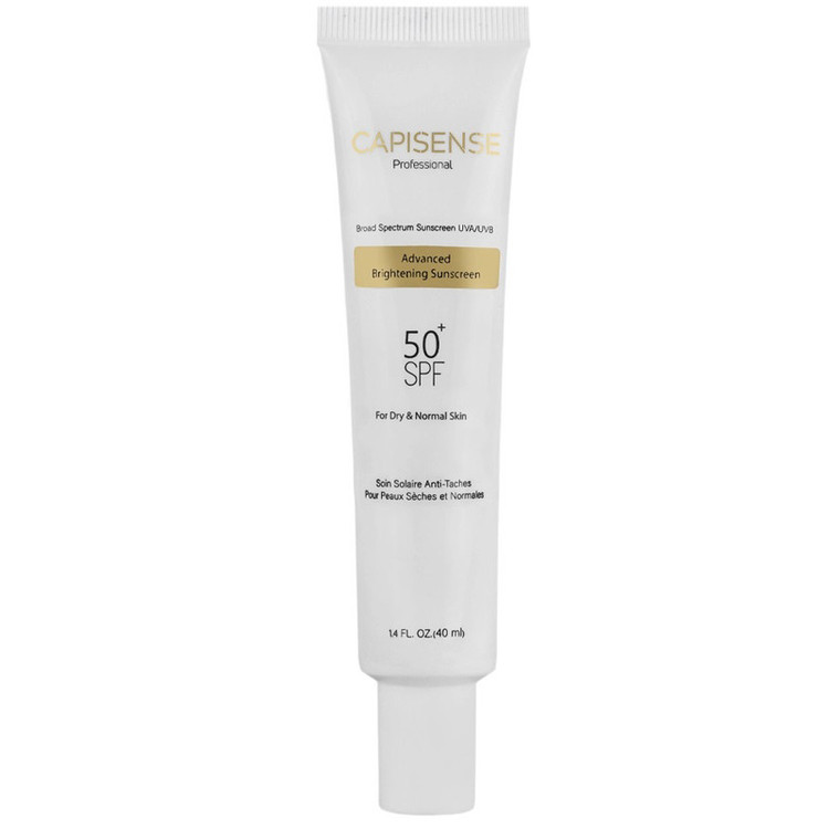 کرم ضد آفتاب بدون رنگ SPF 50 کپیسنس مدل BRI-DN مناسب پوستهای خشک و معمولی حجم 40 میلیلیتر