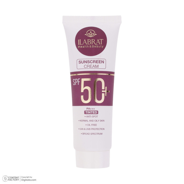 کرم ضدآفتاب ایلابرت مدل ضدلک light beige، حجم 40 میلیلیتر