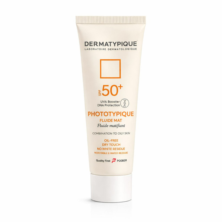 کرم ضدآفتاب بیرنگ دست، صورت درماتیپیک SPF50 مدل فلوءیدمت مناسب برای پوست چرب حجم 50 میلیلیتر