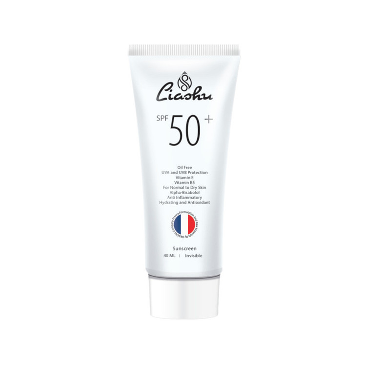 کرم ضد آفتاب بدون رنگ لیاشو SPF 50 مدل IN01 مناسب پوستهای چرب حجم 40 میلیلیتر