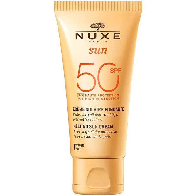 کرم ضد آفتاب بدون رنگ نوکس SPF 50 مدل سلولار مناسب انواع پوست حجم 50 میلیلیتر