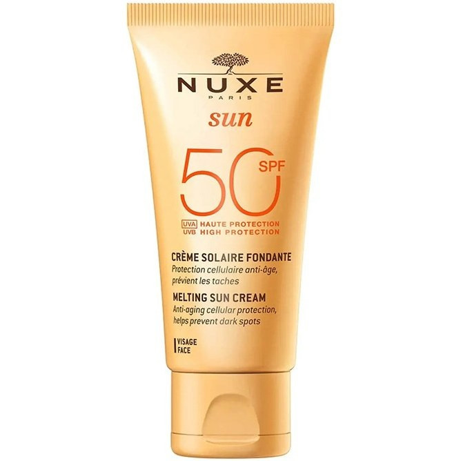 کرم ضد آفتاب بدون رنگ نوکس SPF 50 مدل سلولار ‌مناسب انواع پوست حجم 50 میلی‌لیتر