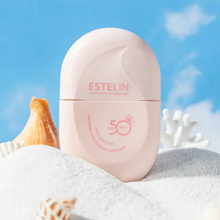 کرم ضد آفتاب بیرنگ صورت استیلن SPF 50 مدل نیاسینامید و گلوتاتیون محافظ UVA، UVB و PA++، مناسب برای انواع پوست، حجم 50 میلیلیتر