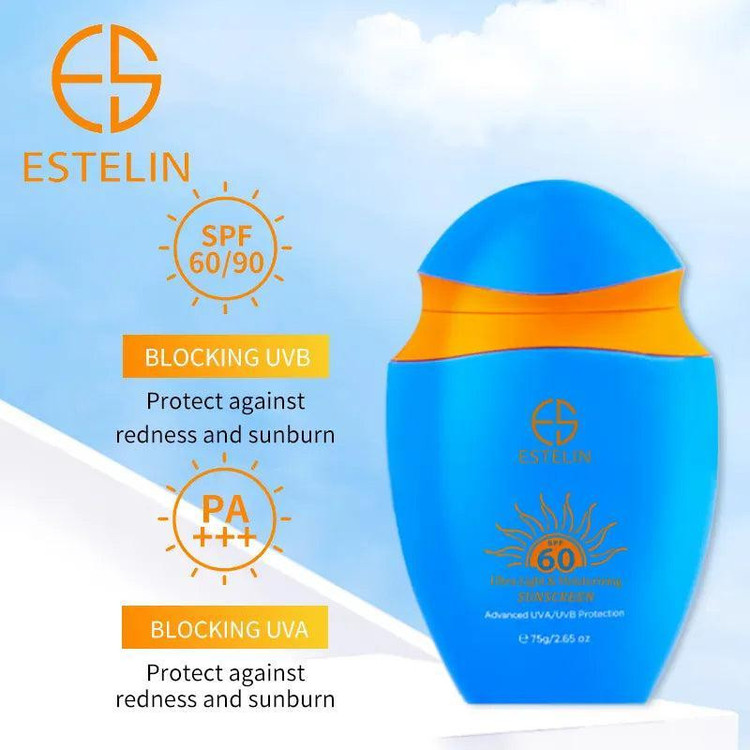 کرم ضد آفتاب بدون رنگ استیلن SPF 60 مدل ultra مناسب انواع پوست وزن 75 گرم