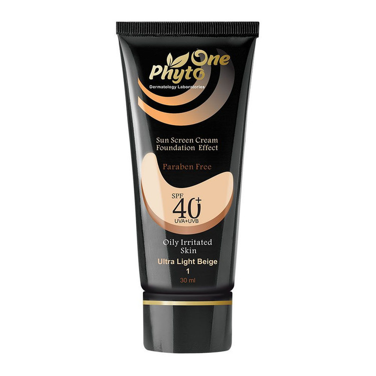کرم ضد آفتاب رنگی فیتووان مدل Ultra Light Beige SPF 40 مناسب پوست های چرب حجم 30 میلی لیتر