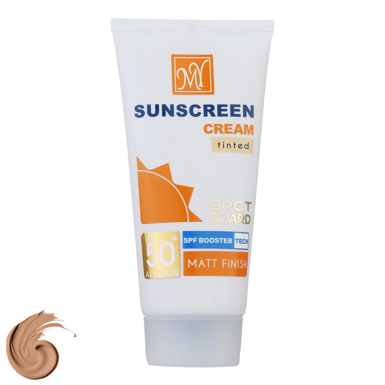 کرم ضدآفتاب بیرنگ مای SPF50 مدل Spot Guard، مناسب پوستهای خشک، حجم 50 میلیلیتر