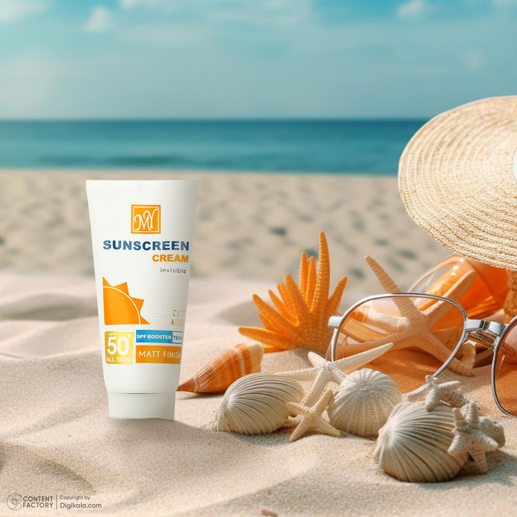 کرم ضدآفتاب بیرنگ مای SPF50 مدل Spot Guard، مناسب پوستهای خشک، حجم 50 میلیلیتر