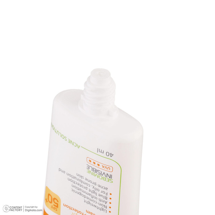 کرم ضدآفتاب بیرنگ مای سری فارما مدل SPF50، مناسب پوستهای چرب و مختلط، حجم 40 میلیلیتر