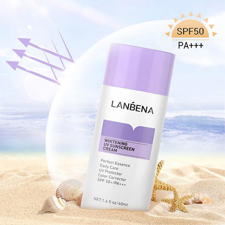 کرم ضد آفتاب لنبنا مدل WHITENING UV SUNSCREEN حجم 40 میلی لیتر