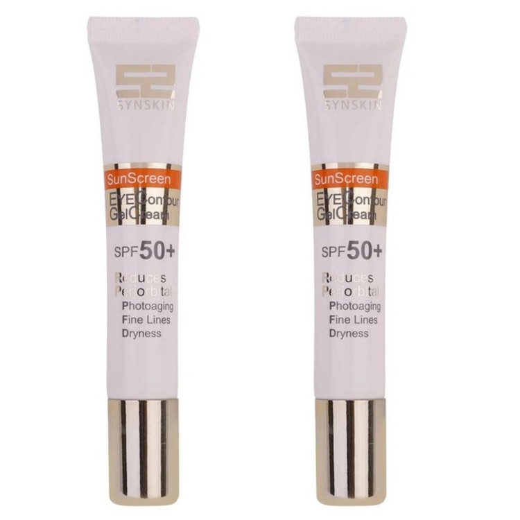 ژل ضد آفتاب بیرنگ دور چشم ساین اسکین SPF 50 مدل PFD مناسب انواع پوست حجم 20 میلی لیتر مجموعه 2 عددی