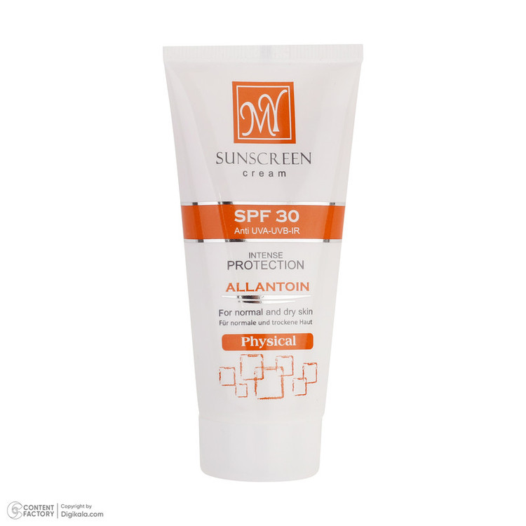 کرم ضدآفتاب رنگی مای مدل SPF30، مناسب پوستهای نرمال و خشک، حجم 50 میلیلیتر