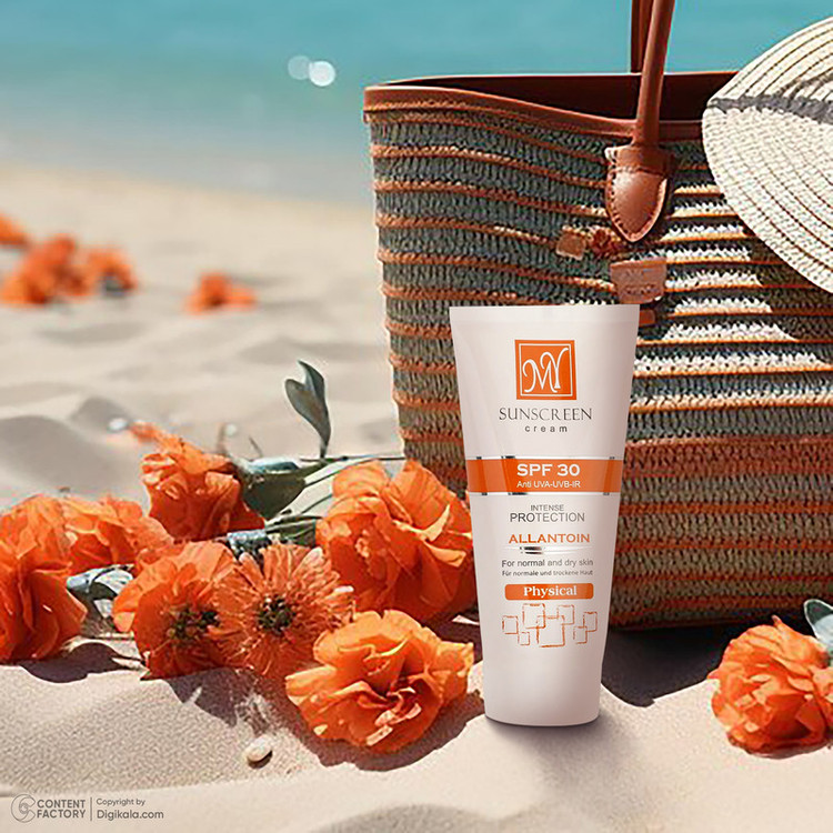 کرم ضدآفتاب رنگی مای مدل SPF30، مناسب پوستهای نرمال و خشک، حجم 50 میلیلیتر