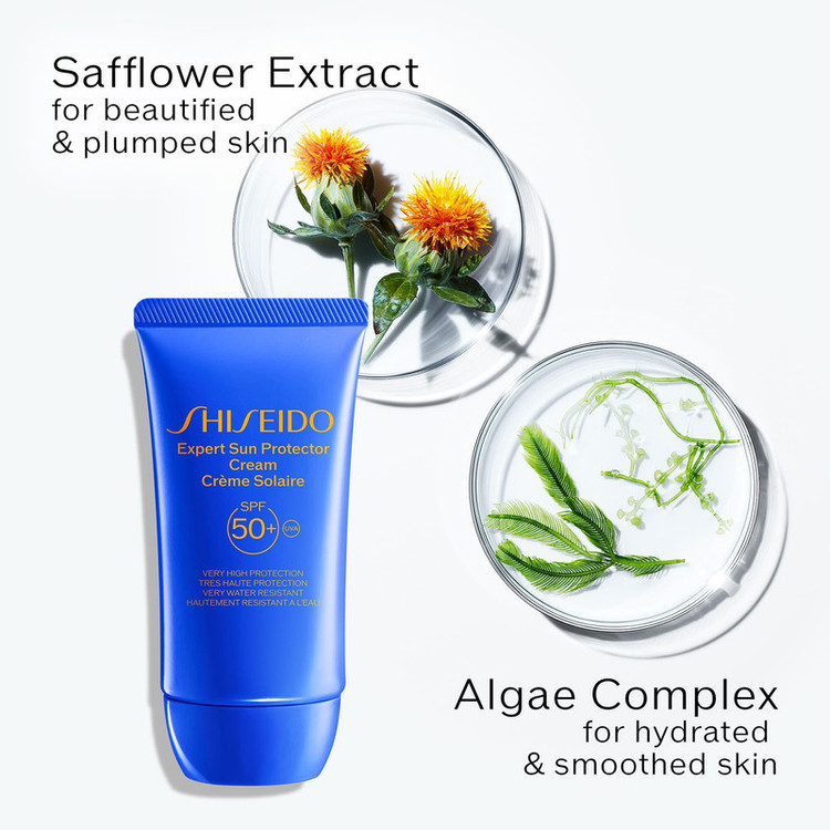 کرم ضد آفتاب بدون رنگ شیسیدو SPF 50 مدل Expert مناسب انواع پوست حجم 50 میلیلیتر