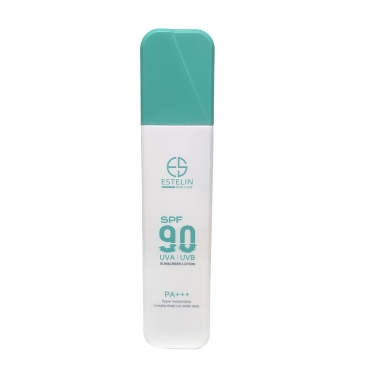 لوسیون ضد آفتاب بدون رنگ استیلن SPF 90 مدل فوق مرطوب کننده، محافظ UVA ،UVB و +++PA مناسب برای انواع پوست حجم 120 میلیلیتر