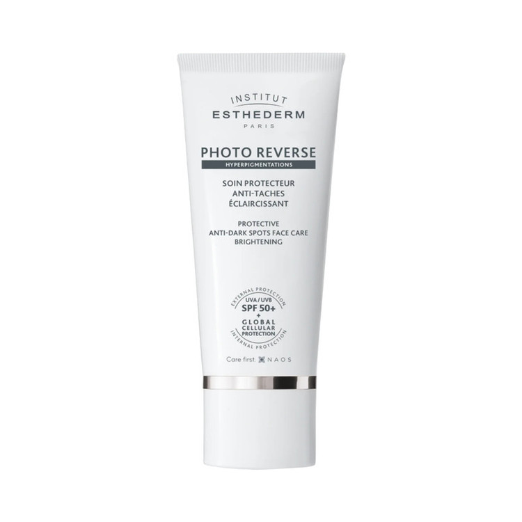 کرم ضد آفتاب بدون رنگ صورت و گردن استادرم SPF 50 مدل Photo Reverse محافظ UVA،UVB مناسب انواع پوست حجم 50 میلیلیتر