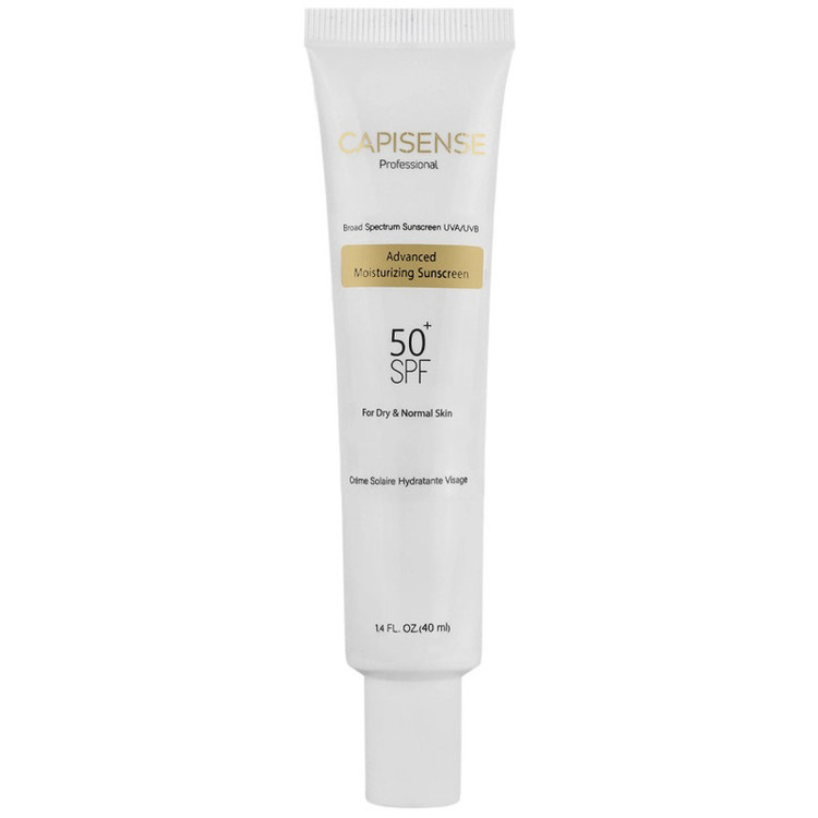 کرم ضد آفتاب بدون رنگ SPF 50 کپیسنس مدل MOI-DN مناسب پوستهای خشک و معمولی حجم 40 میلیلیتر