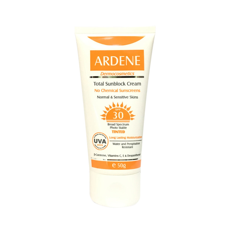 کرم ضدآفتاب رنگی آردن SPF30، حجم 50 گرم