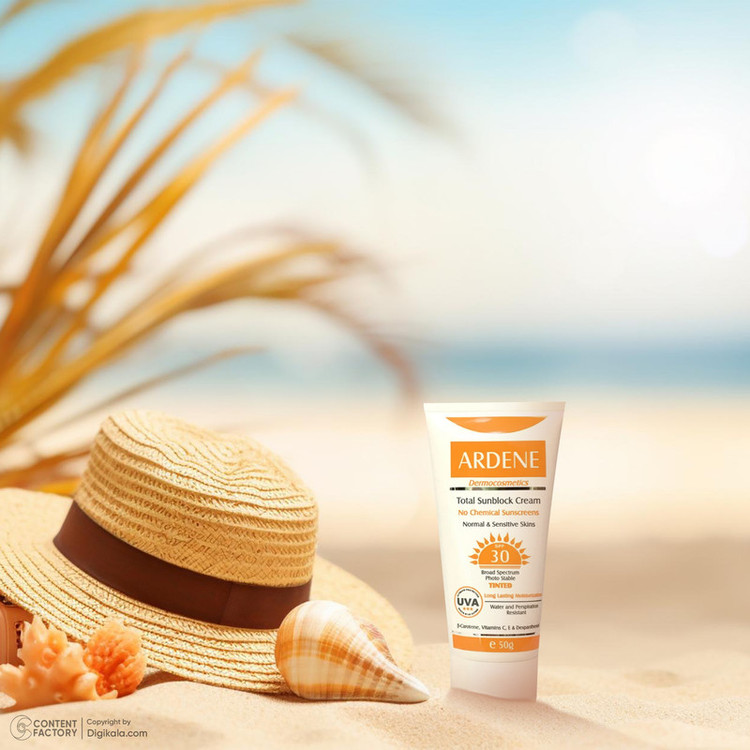 کرم ضدآفتاب رنگی آردن SPF30، حجم 50 گرم