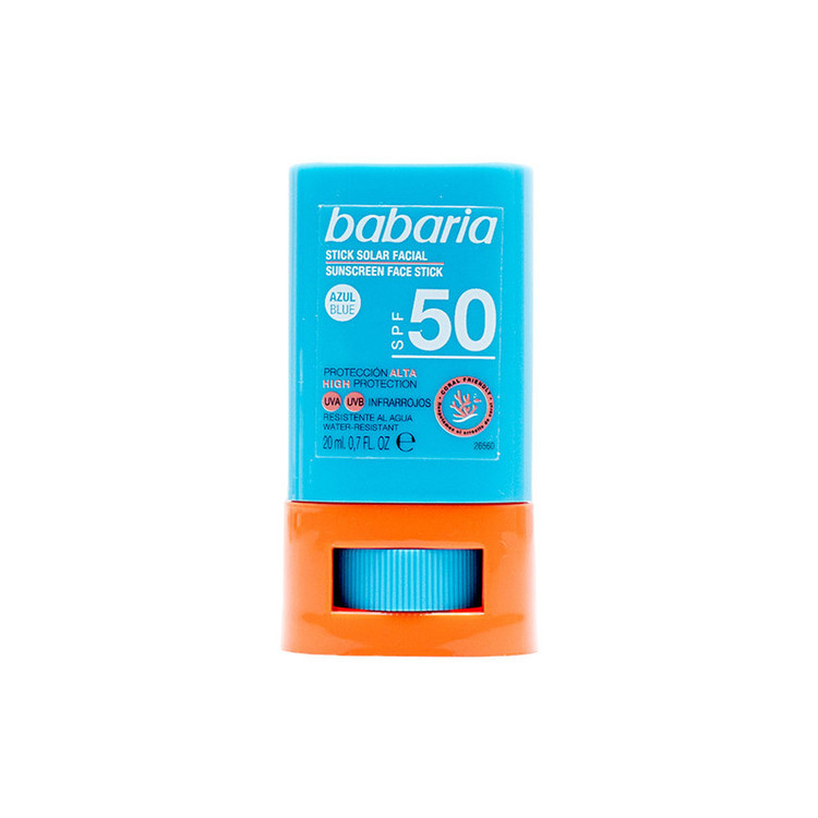 استیک ضد آفتاب بیرنگ باباریا SPF 50 مدل Protection Plus محافظ UVA و UVB مناسب انواع پوست حجم 20 میلیلیتر