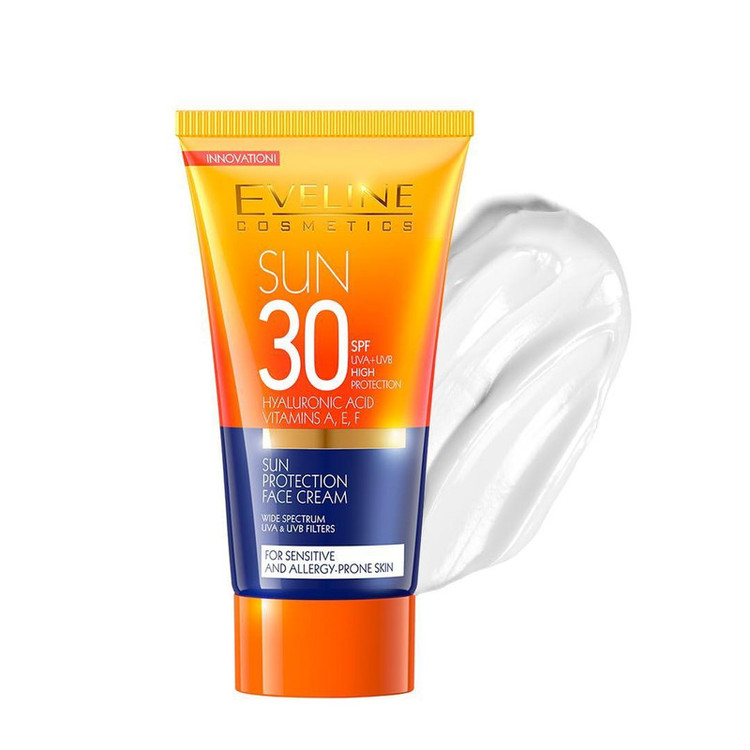 کرم ضد آفتاب اولاین مدل Sun 30 حجم 50 میلی لیتر