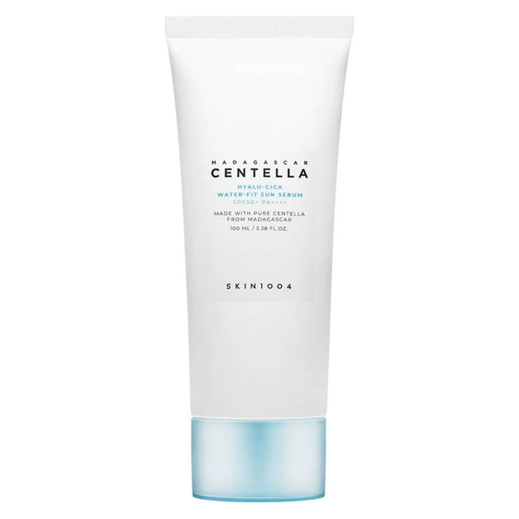 ژل ضد آفتاب بیرنگ اسکین 1004 SPF50 مدل Centella محافظ UVA،UVB مناسب برای انواع پوست حجم 100 میلی لیتر