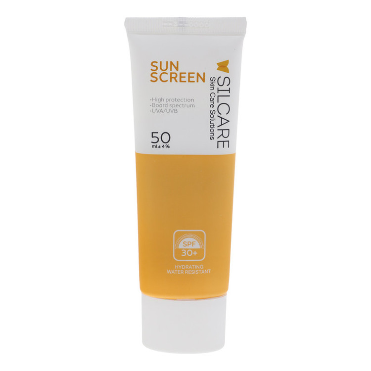 کرم ضد آفتاب بدون رنگ سیلکِر +SPF 30 مدل sun protect مناسب انواع پوست حجم 50 میلیلیتر