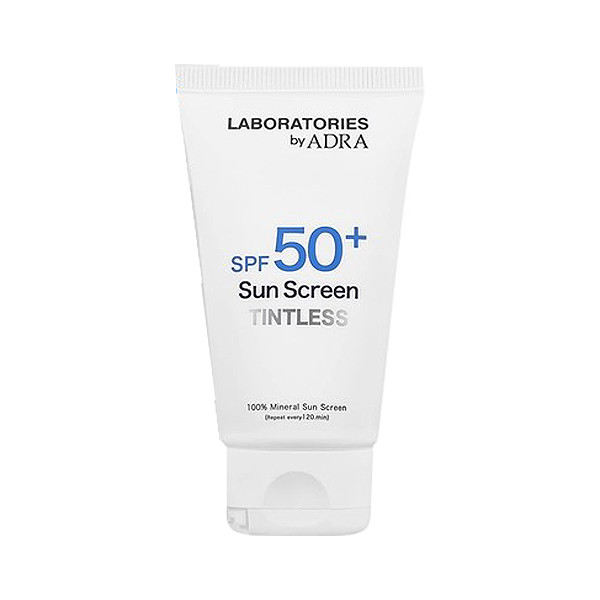 کرم ضد آفتاب بی‌رنگ صورت و گردن آدرا SPF 50 مدل فیوژن واتر محافظ UVA/UVB ‌مناسب برای انواع پوست حجم 50 میلی‌لیتر