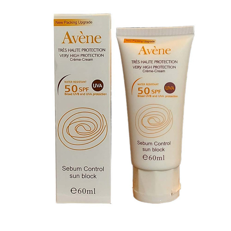 کرم ضد آفتاب بدون رنگ اون SPF 50 مدل SE مناسب پوستهای خشک و معمولی حجم 60 میلیلیتر