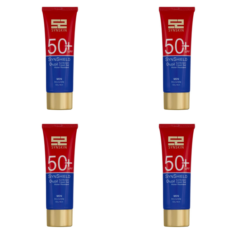 کرم ژل ضد آفتاب ساین اسکین مدل Invsible M حجم 50 میلی لیتر مجموعه 4 عددی
