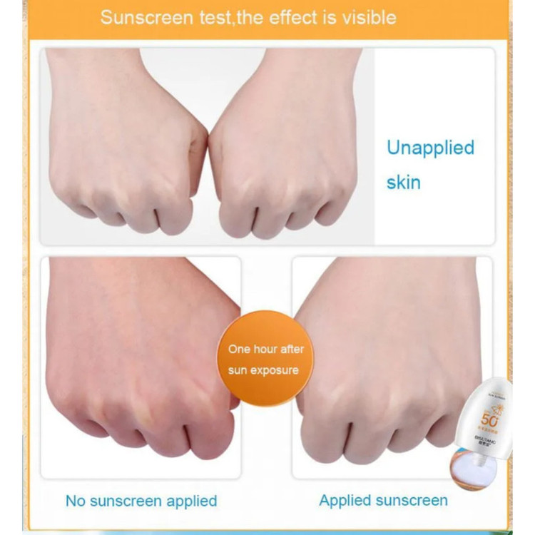 کرم ضدآفتاب بی رنگ دست و صورت بیسوتانگ 50 spf مدل 01محافظ UVA/UVB مناسب برای انواع پوست حجم 55 میلی لیتر